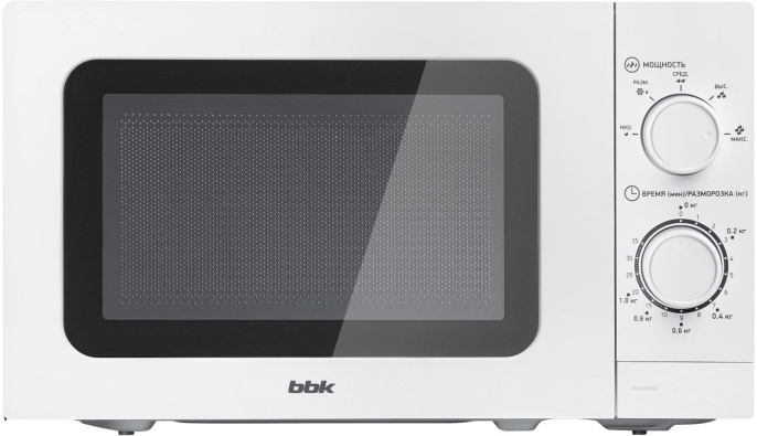 Микроволновая Печь BBK 20MWS-786M/W W 20л. 700Вт белый