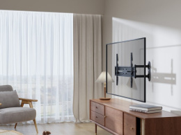 Кронштейн roome LPA85-463-R для телевизоров, диагональ экрана: 37"-70", настенный, максимальная нагрузка: 35 кг, угол наклона: +3/-15 °, угол поворота: +60/-60 °, VESA: 100x100, 100x150, 150x100, 100x200, 200x100