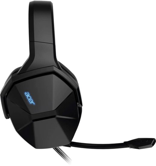 Наушники с микрофоном Acer OHW312 черный 2м мониторные USB оголовье ZL.HDSEE.007