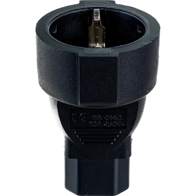 Кабель Lanmaster LAN-PPS/14-BK Schuko-С14 проводник.:3x1.5мм2 220В 10А
