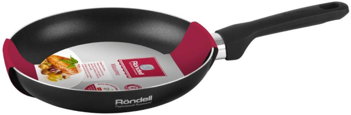 Сковорода Rondell Massimo RDA-1402, 24см, антипригарное покрытие, алюминиевая