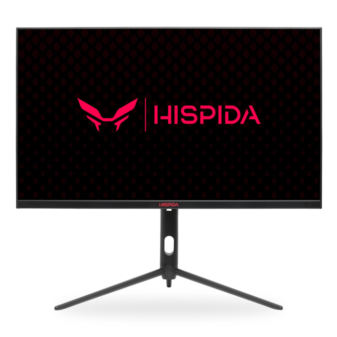 Монитор HISPIDA 27'' 2560x1440, IPS, 178/178, 1ms, 300nit, 1500:1, 240Hz, 2xDP/2xHDMI, noxUSB-A, RGB, FreeSync, LowBlueLight, LTSP, ExtPWR, Black, 1y GI27Q24HE