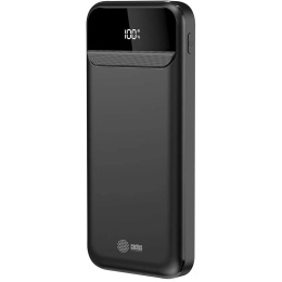 Внешний аккумулятор (Power Bank) Cactus CS-PBFSCA-10000,  10000мAч,  черный