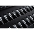 Набор инструментов Inforce 46 предметов 1/4" Inforce, Сталь Cr-V, Профессиональный, 06-07-11