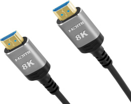 Кабель аудио-видео Digma HDMI 2.1 AOC,  HDMI (m) -  HDMI (m),  ver 2.1,  10м, GOLD,  черный [hdmi-aoc2.1-10]
