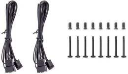 Вентилятор для корпуса Thermaltake CT140 140х140x25 черный 4-pin 30.5дБ упак.:2шт CL-F148-PL14BL-A Ret