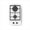 Газовая варочная панель LEX GVG 321 WH,  2 конфорки,  закаленное стекло,  белый