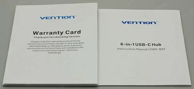 Разветвитель Vention TNHHB 3-port USB3.0 Hub + SD/microSD Card Reader