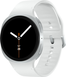Смарт-часы Samsung Galaxy Watch 8 LTE 44мм,  1.47",  с SIM,  серебристый
