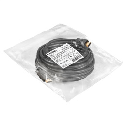 Кабель HDMI ExeGate EX-CC-HDMI2-7.5F 19M/19M, v2.0, 7,5м, 4K UHD, Ethernet, ферритовые кольца, позолоченные контакты EX294696RUS