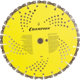 Диск алмазный 350х25,4х10 мм CHAMPION Гранит PRO Laser Granitek C1608
