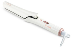 Выпрямитель Vitek VT-8406 25Вт белый макс.темп.:200С покрытие:керамико-турмалиновое
