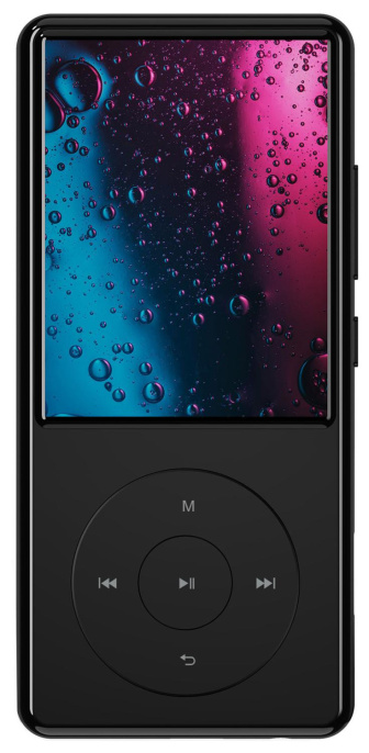 MP3 плеер Digma M5 BT flash,  32ГБ,  черный