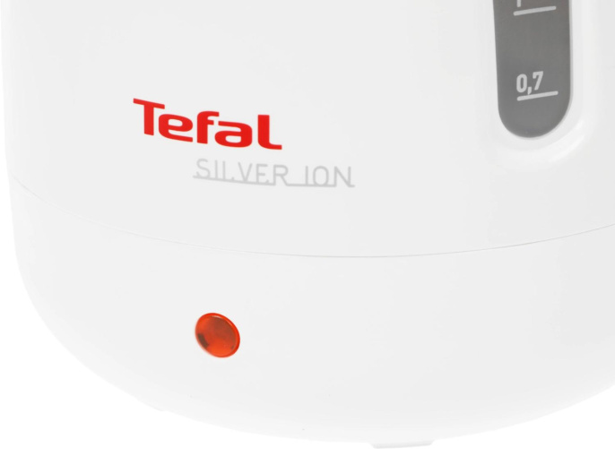 Чайник электрический Tefal Silver Ion BF925132 1.7л. 2400Вт белый корпус: пластик 7211001107