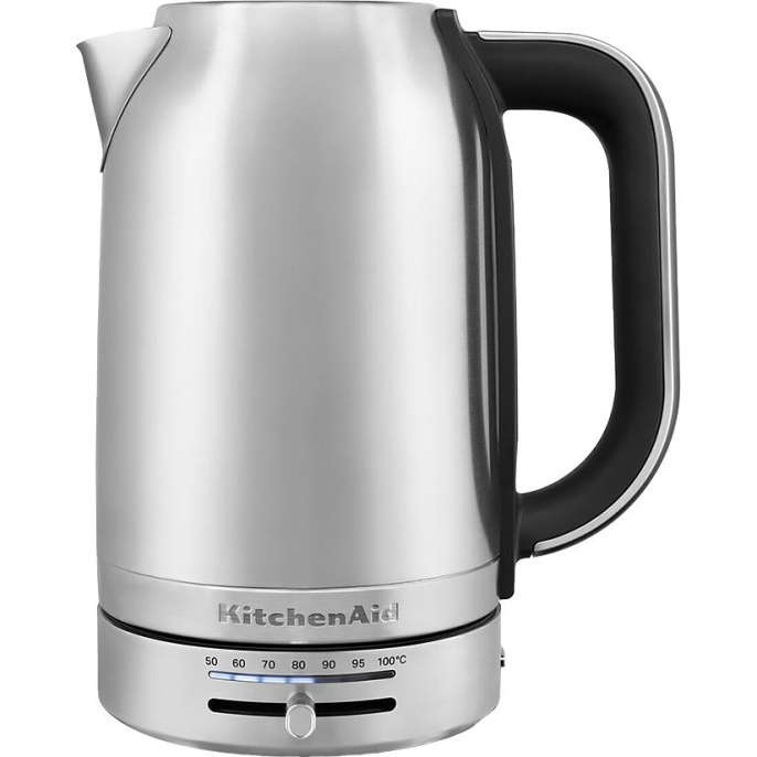 Электрочайник KitchenAid, 1.7 л. Электрочайник KitchenAid, термо-контроль, 1.7 л., нержавеющая сталь
