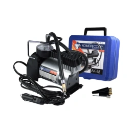 Компрессор Nova Bright АК-35 35 л/мин., 140 PSI, 12 В, металлический корпус, пластиковый кейс 47159