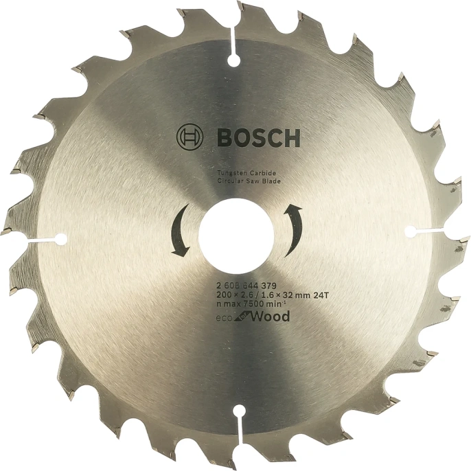 Пильный диск ECO WOOD 200x32 мм; 24T Bosch 2608644379