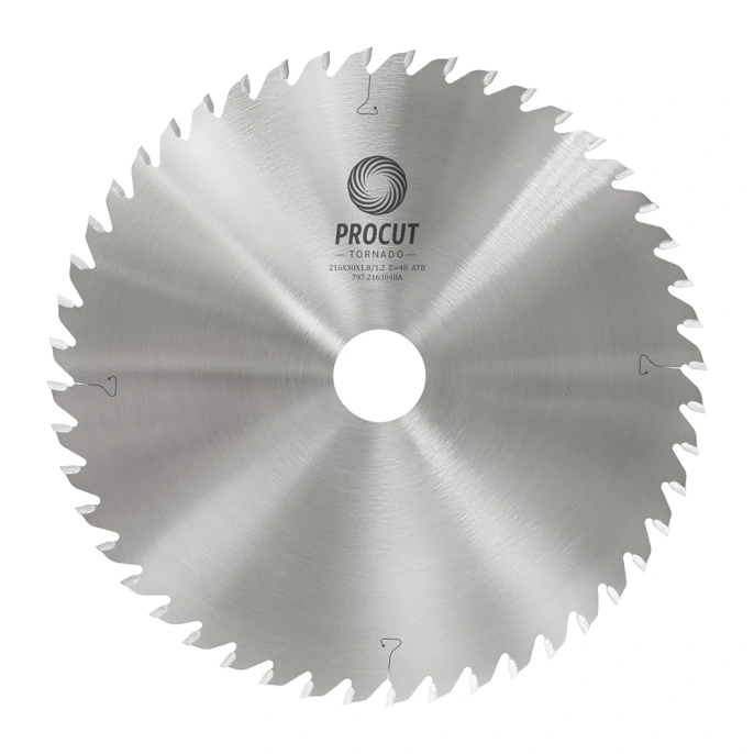 Диск ультратонкий для продольного и поперечного реза (160x20x1.7/1.2 мм; Z=48) PROCUT 797.1602048A