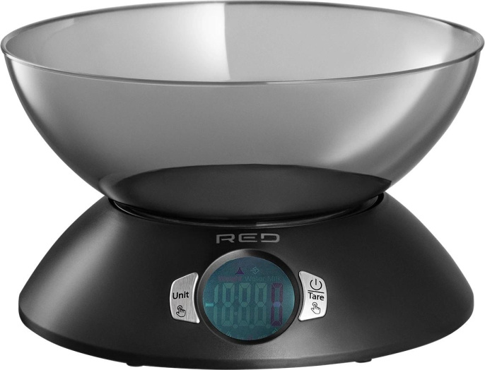 Весы кухонные RED SOLUTION S734,  черный