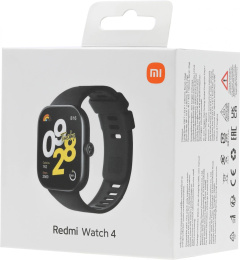 Смарт-часы Xiaomi Redmi Watch 4, 1.97", черный
