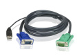 Кабель ATEN CABLE HD15M/USB A M --SPHD15M G , 1.8m 2L-5202U