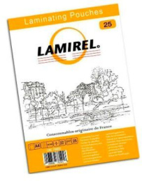Пленка для ламинирования Fellowes 125мкм A4 25шт глянцевая 216x303мм Lamirel LA-78802