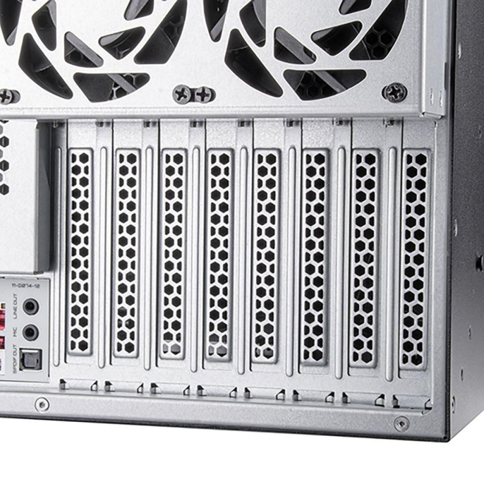 Корпус серверный Silverstone G59RM5200000020 5U rackmount server chassis with dual 360mm liquid cooling compatibility SST-RM52