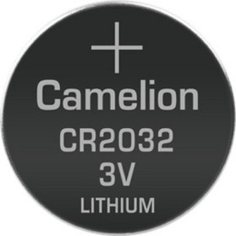 Camelion CR2032 BL-1 CR2032-BP1, батарейка литиевая,3V 1 шт. в уп-ке (3066)