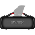 Колонка портативная SVEN PS-360 черный (24Вт, USB, Bluetooth, питание от аккумулятора) (SV-021740)