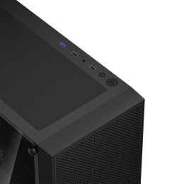 Корпус PCCooler C3B310 BK, Mini-Tower, TG, Mesh, no fans, 2xUSB-A 2.0 + 1xUSB-A 3.0, mATX, mITX Black