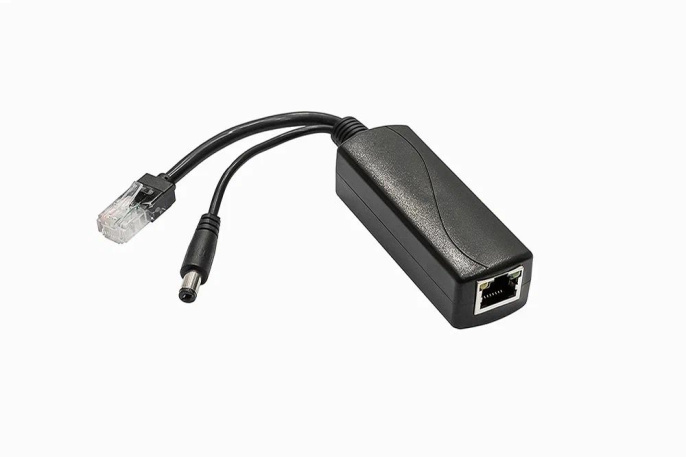 PoE-сплиттер Fast Ethernet/ PoE-сплиттер Fast Ethernet. Соответствует стандартам PoE IEEE 802.3af/at. Предназначен для питания оконечных сетевых устройств, не поддерживающих PoE. Порты: вх. - RJ45 10/100 Base-T, IEEE 802.3af/at , вых. - кабель RJ45 10/100