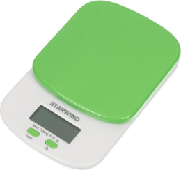 Весы кухонные STARWIND SSK2155,  зеленый