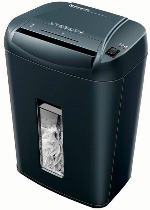 Уничтожитель бумаг New United AT-8Md,  P-5,  2х6 мм, 7 лист. одновременно, 28л