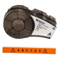 Лента Brady M21-375-595-OR 9.53 мм/6.4 м, винил, черный на оранжевом