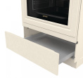 Электрическая плита Gorenje GECS6B70CLI, стеклокерамика, без крышки, бежевый