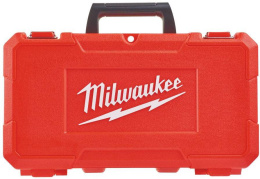 Кейс для коронок Milwaukee 4932430327 (для коронок Bi-Metal, материал: пластик, 2 хвостовика с направляющим сверлом, 2 направляющих сверла, 1/8 шестигранный хвостовик)