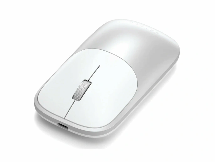 Беспроводная компьютерная мышь Satechi Slim EX Wireless Multi-Mode Mouse BT&GHz. Цвет: серебристый
