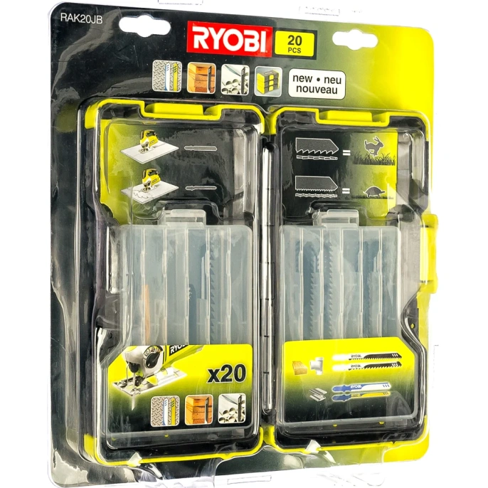 Набор пилок 20 шт. для лобзика RAK20JB Ryobi 5132002261
