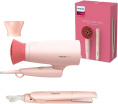 Фен Philips BHP398/00, 1600Вт, розовый