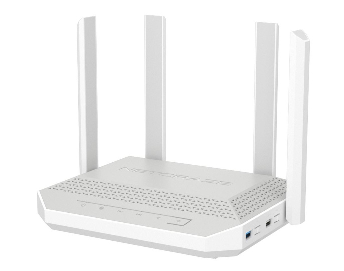 Маршрутизатор/ Netcraze Giga Мультигигабитный интернет-центр с Mesh Wi-Fi 6 AX3000, Smart-коммутатором 1?2.5G/SFP и 4?1G, многофункциональными портами USB 3.0 и 2.0