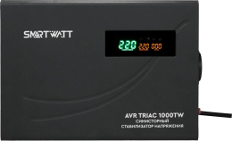 Стабилизатор напряжения Smartwatt AVR Triac 1000TW 1000ВА черный 4512020380001