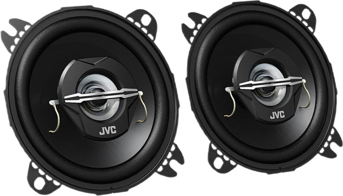 Колонки автомобильные JVC CS-J420X без решетки 210Вт 90дБ 4Ом 10см 4дюйм ком.:2кол. коаксиальные двухполосные
