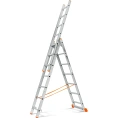 Трехсекционная лестница Эйфель Гранит 3х7