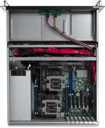 Сервер IRU Rock s2208e 2x6126 2x16Gb С621 AST2500 2xRJ45 1x800W w/o OS 2140165