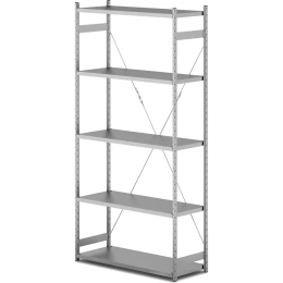 Стеллаж 5 полок, 1000х400х2000 KlestO SE205-410 908575