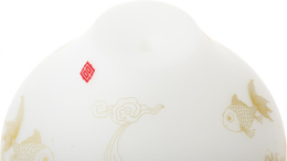 Увлажнитель воздуха ультразвуковой SOLOVE H7FC,  0.5л,  белый/красный