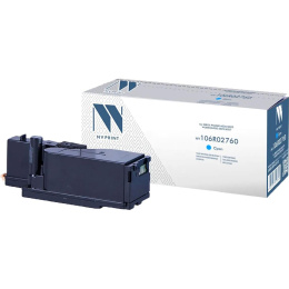Картридж NVP совместимый NV-106R02760 Cyan для Xerox Phaser 6020/6022/ / WorkCentre 6025/6027 (1000k)