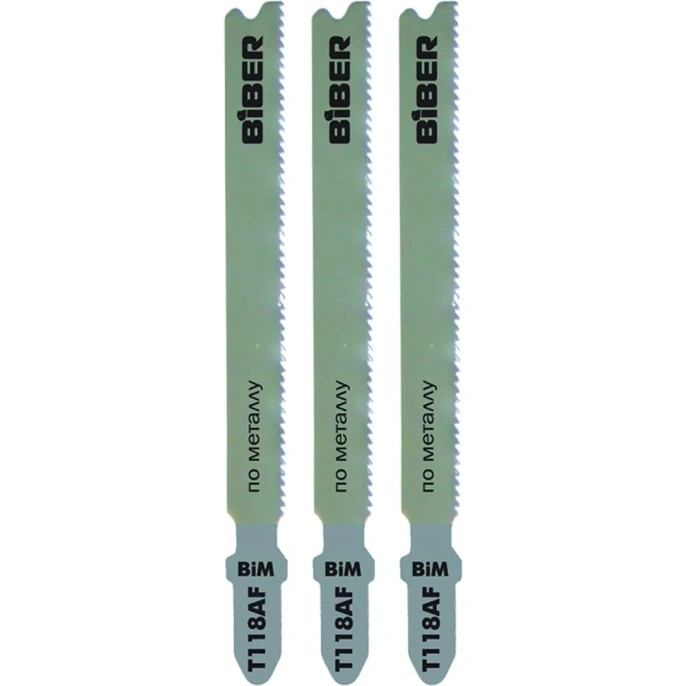 Пилка по металлу Т118АF 3 шт; 67 мм; 18TPI Biber 85278 тов-120521