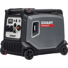 Инверторный генератор Gigant Professional (3,8 кВт; эл.стартер; дисплей; колёса и ручки) GPIGL-3800E