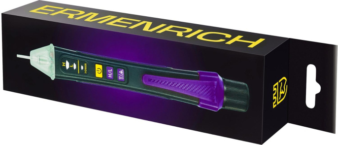 Тестер напряжения Ermenrich Zing WT22 фиолетовый/черный 85318